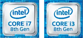 intel core i7 8th Gen, intel core i5 8th Gen