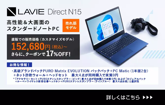 NEC LAVIE Direct N14 (カスタマイズモデル) | alljapanski.com