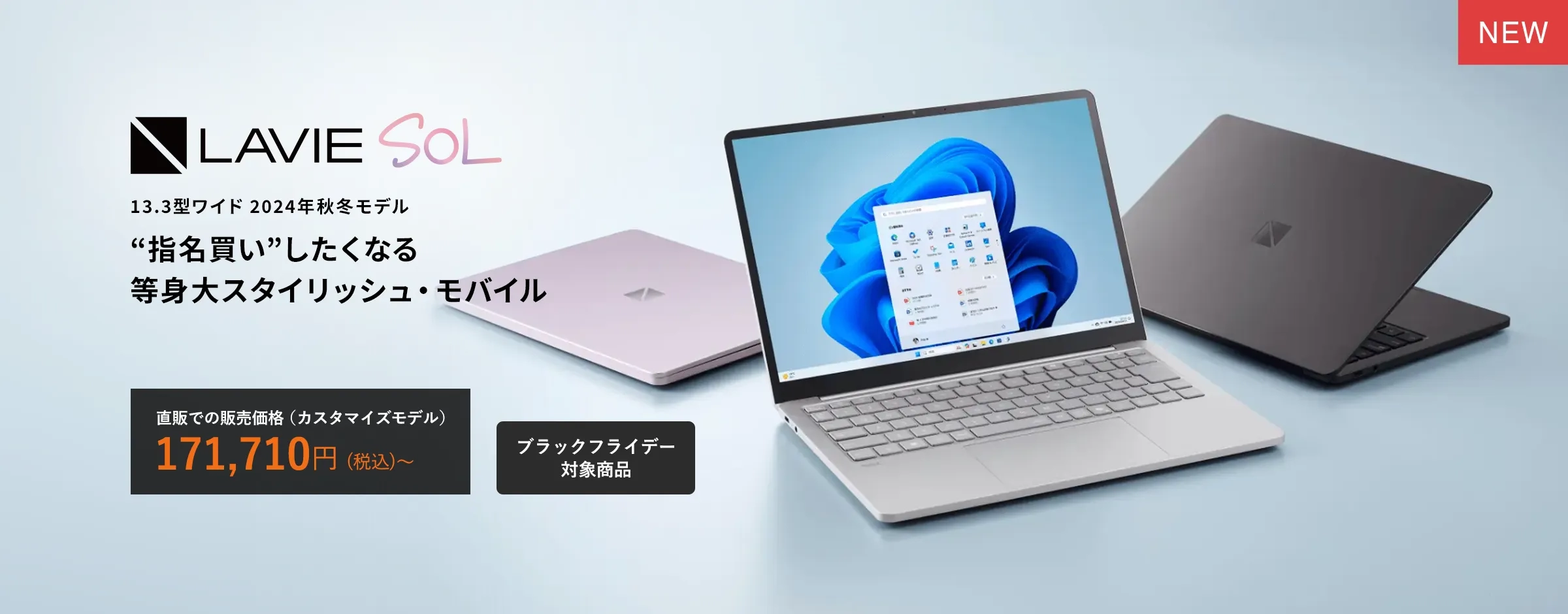 NEC LaVie ノートPC PC-GL24HAB 【公式通販】