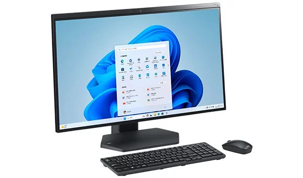 256GB～2TBまで選択できるオールインワンデスクトップ「LAVIE Direct A27」