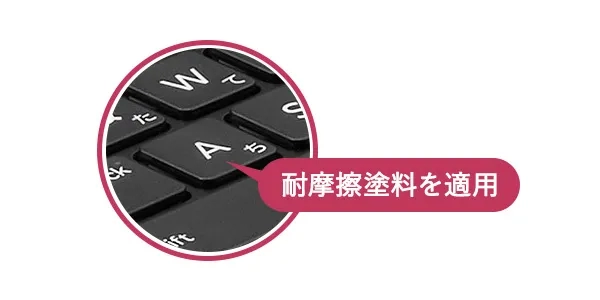 印字剥がれを抑制する工夫